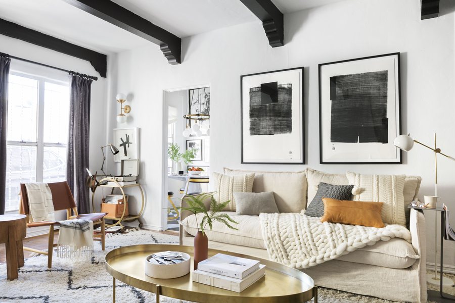 Living room reference photo